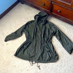 Forever 21, forest green jacket, 3X